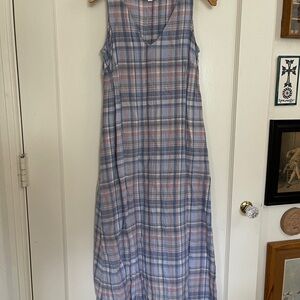 J. Jill Sleeveless Linen Dress